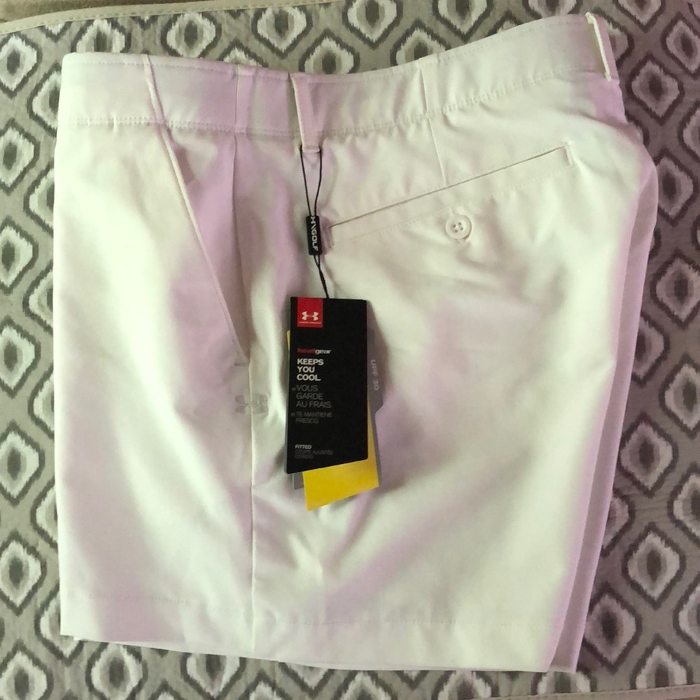 New Women’s 5” Golf Shorts by UNDER ARMOUR